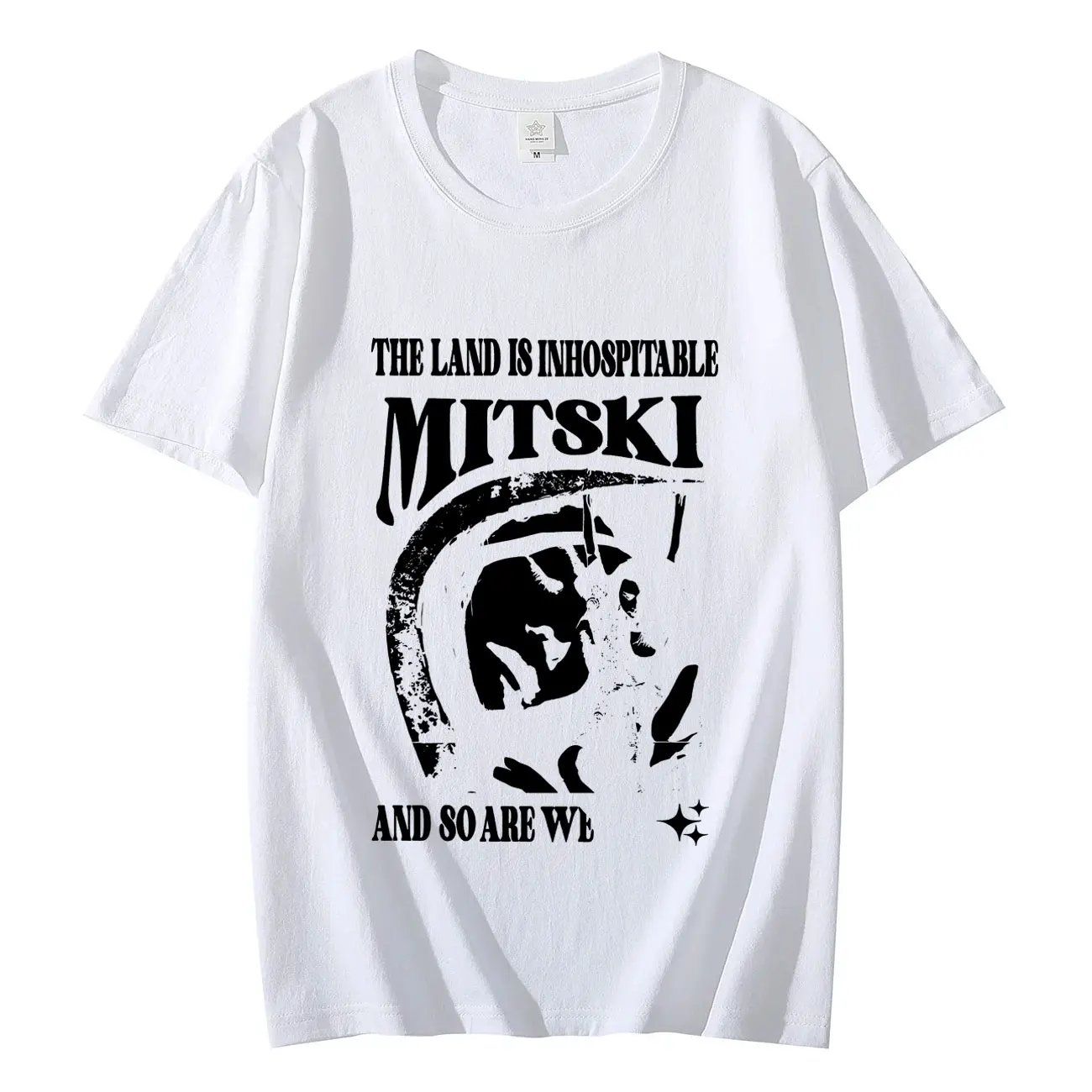 Singer Mitski Album Art Graphic T Shirts Men's Women's Fashion Vintage Aesthetics T-shirt Casual Comfort Pure Cotton T-shirts