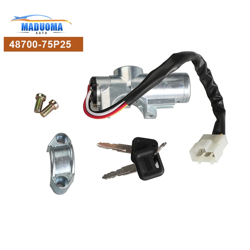 Новый автомобильный переключатель стартера зажигания для Nissan D21 48700-75P25 4870075P25 48700-01G25/48700-01G26 автомобильные аксессуары
