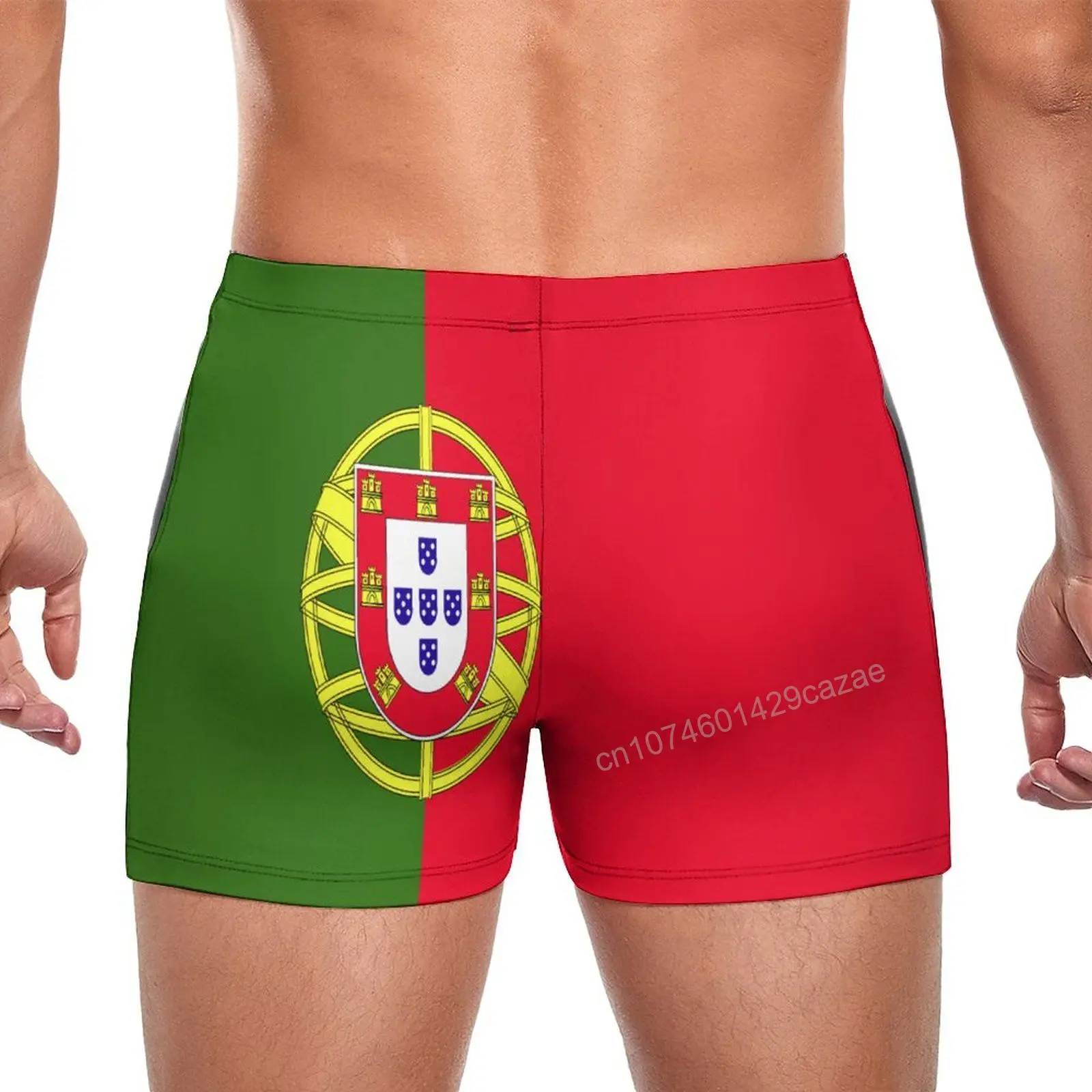 Swimming Trunks Portugal Flag Quick Dry Shorts For Men Swim Beach Short Summer Gift