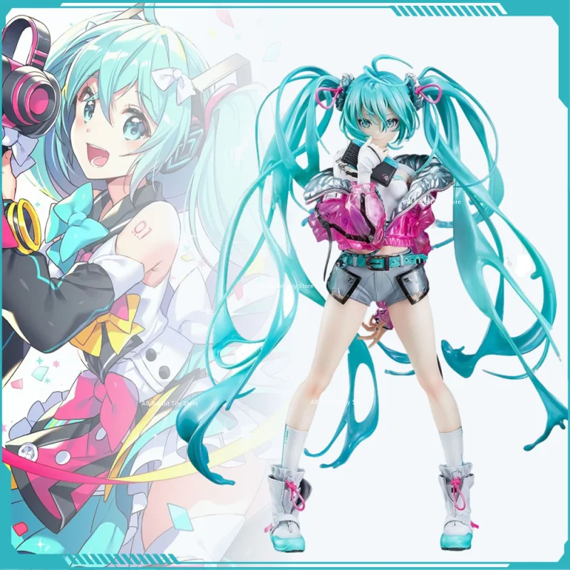 Hatsune Miku Anime Figure Miku Yoneyama Mai Action Figurine Collection Model Kawaiii Doll Collectible Model Toy Desk Decora Gift