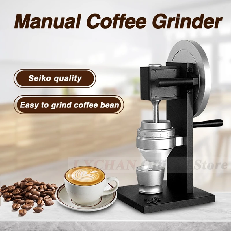 LXCHAN Coffee Grinder 83mm Conical Burrs Stainless Steel Turkish Coffee Milling Machine Professional Espresso Coffee Bean Mill