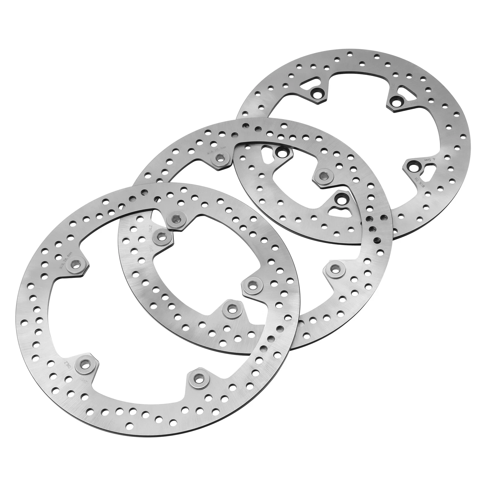 Motorcycle 2 Front + 1 Rear Brake Disc Rotor For BMW R1200GS R 1200GS R1250GS 2013-2020