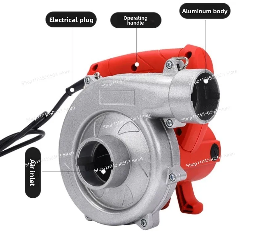 High Power Industrial Vacuum Cleaner, Blower & Suction Dual Use Dust Collector for Grinder, Slotting Machine, Wall Planer
