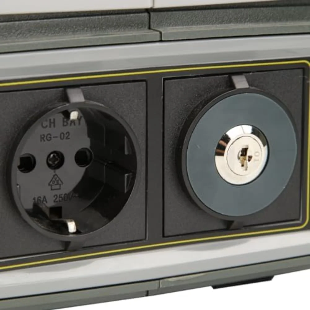 

5 шт. розетка замок с ключом 36 мм запираемый силовой противоугонный замок детский подходит для широкого спектра машин