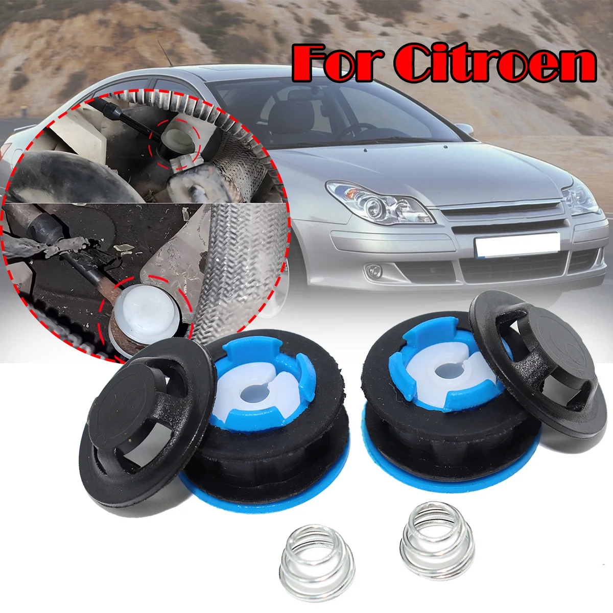 

Улучшенная втулка троса переключения передач механической коробки передач (тип Claw-Fit) для Citroen Berlingo B9 2008-2018, Dispatch, C3, C4