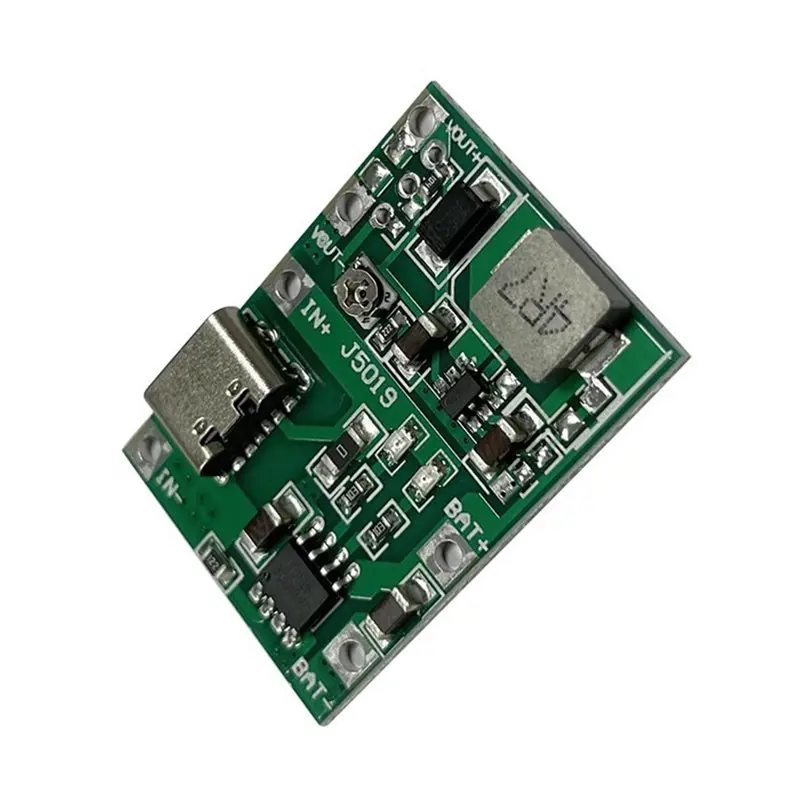DTB7 Type-C Boost Converter Step Up Module 5V 2A DIY Power Supply Board for 18650 Lithium Battery Charging
