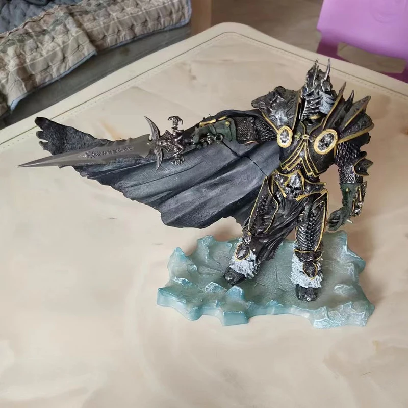 

In Stock The Lich King World Of Warcraft Dc7 Generation Death Knight Arthas Menethil Dluxe Collector Figure 21cm Gift Anime Toy