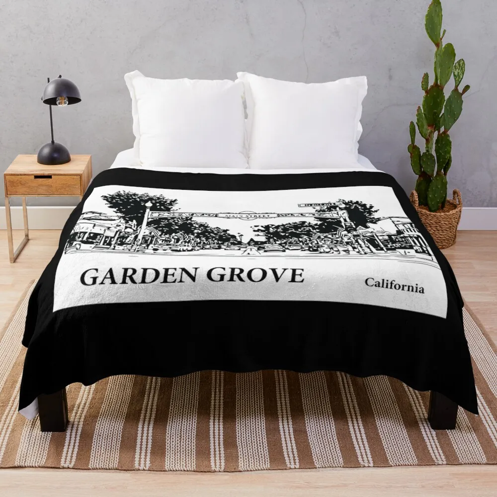 

Garden Grove California Throw Blanket heavy to sleep Blankets For Baby Blankets