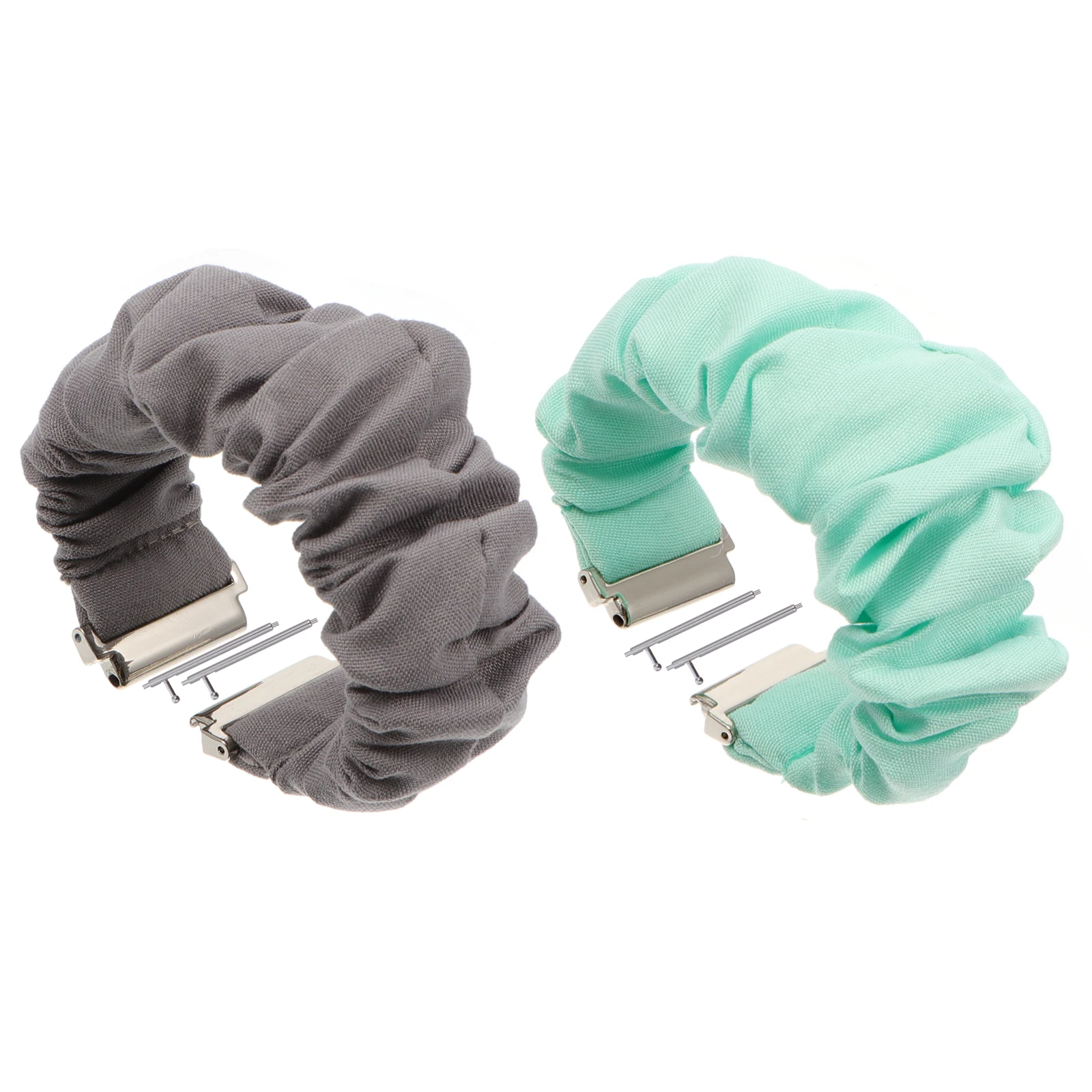 

2Pcs Smart Watch Bands Fabric Strap Wristband Replacement Accessory Christmas Child Casual Business Fashion Non Allergic