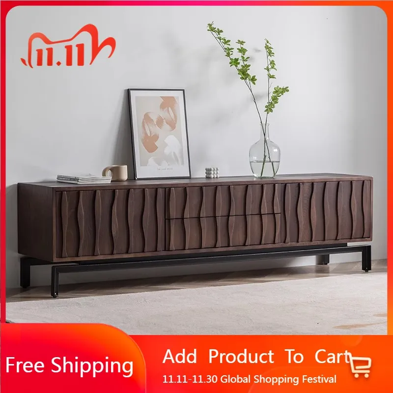 

Vintage Wood Tv Table European Creativity Storage Designer Tv Stands Entertainment Universal Suporte Para Tv Trendy Furniture