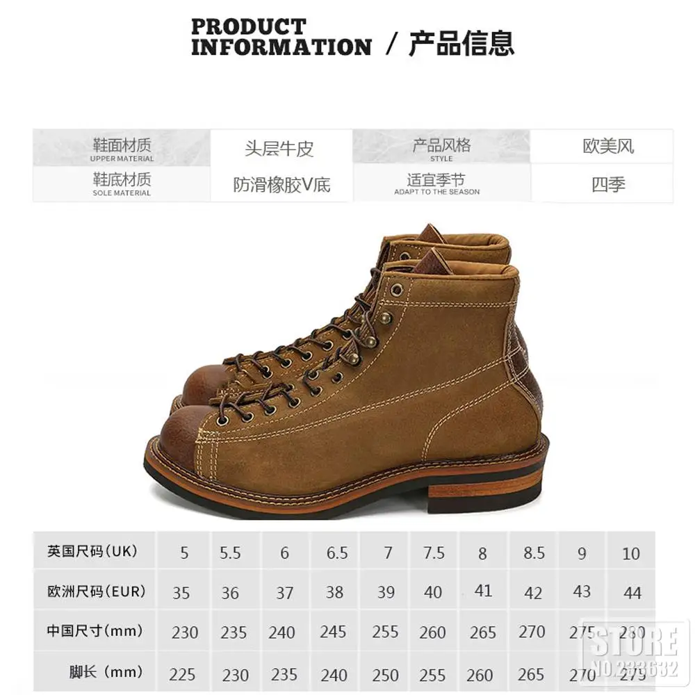 Motorcycle Boots Botas De Moto Leather Waterproof Motorcycle Shoes Outdoor Motorcycle Motocross Shoes Moto Vintage Ankle Boots