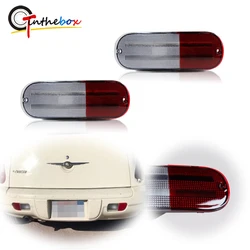 Gtinthebox Car Rear Bumper Reflector Backup Reverse Light Cover Housings Kit For 2001-2005 Chrysler PT Cruiser, No Bulb / Socket