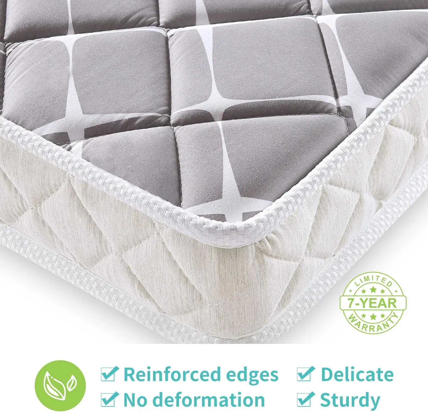 Dual-Sided Baby Crib Mattress and Toddler Mattress 52\