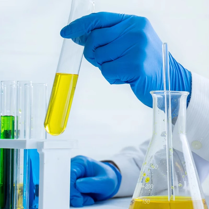 

Лабораторные перчатки, перчатки из химического нитрила, устойчивые к кислотам и щелочам, резиновые, латексные, водонепроницаемые и прочные, 20 шт.