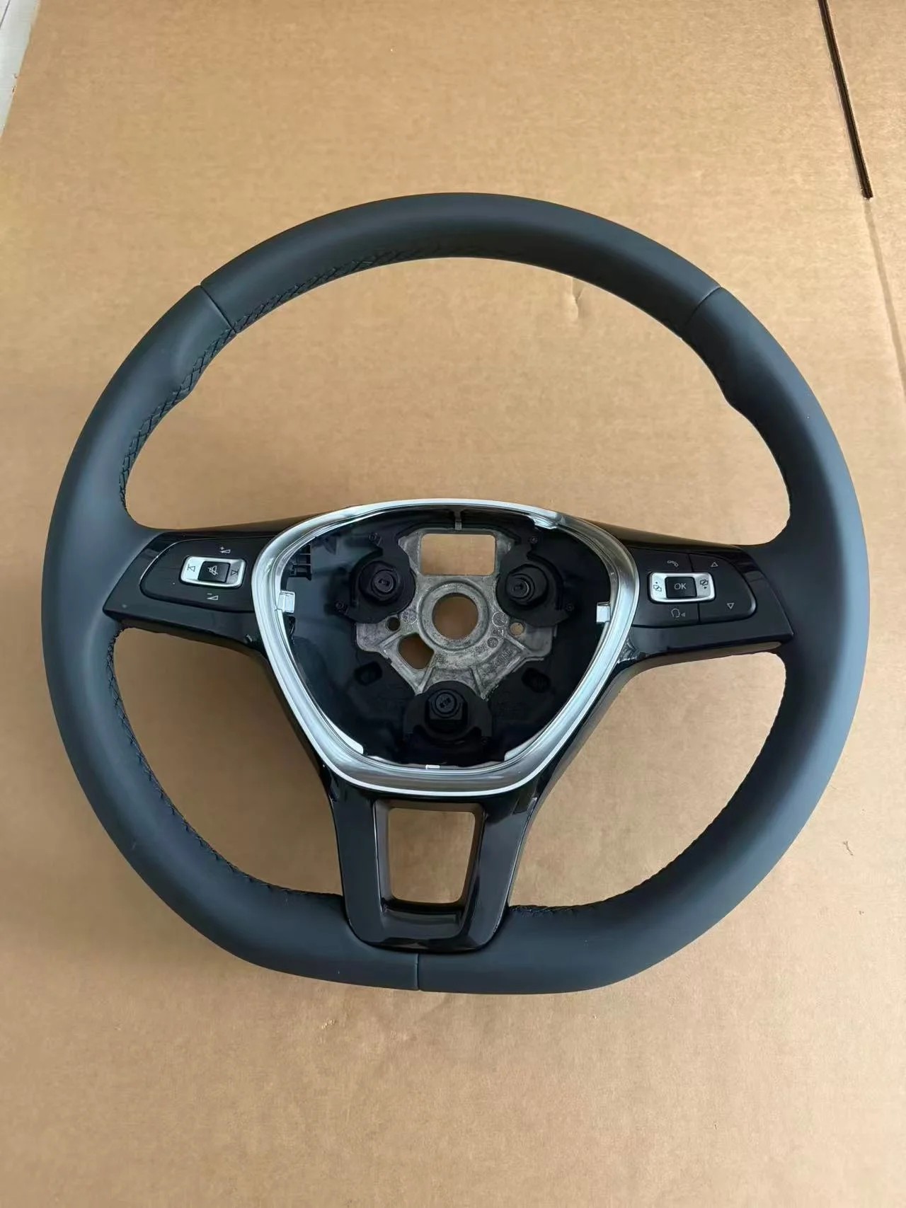 OEM For VW Jetta 6 MK6 POLO 6C Multi functional Steering Wheel Red Backlight