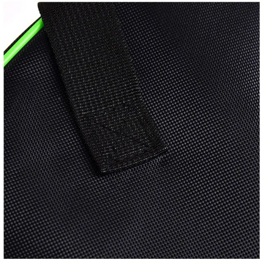 Car Charge Cable Bag Black Green Oxford Cloth Waterproof Car Charger Round Storage Bags Tool Carry Bag For Electric Vehicle