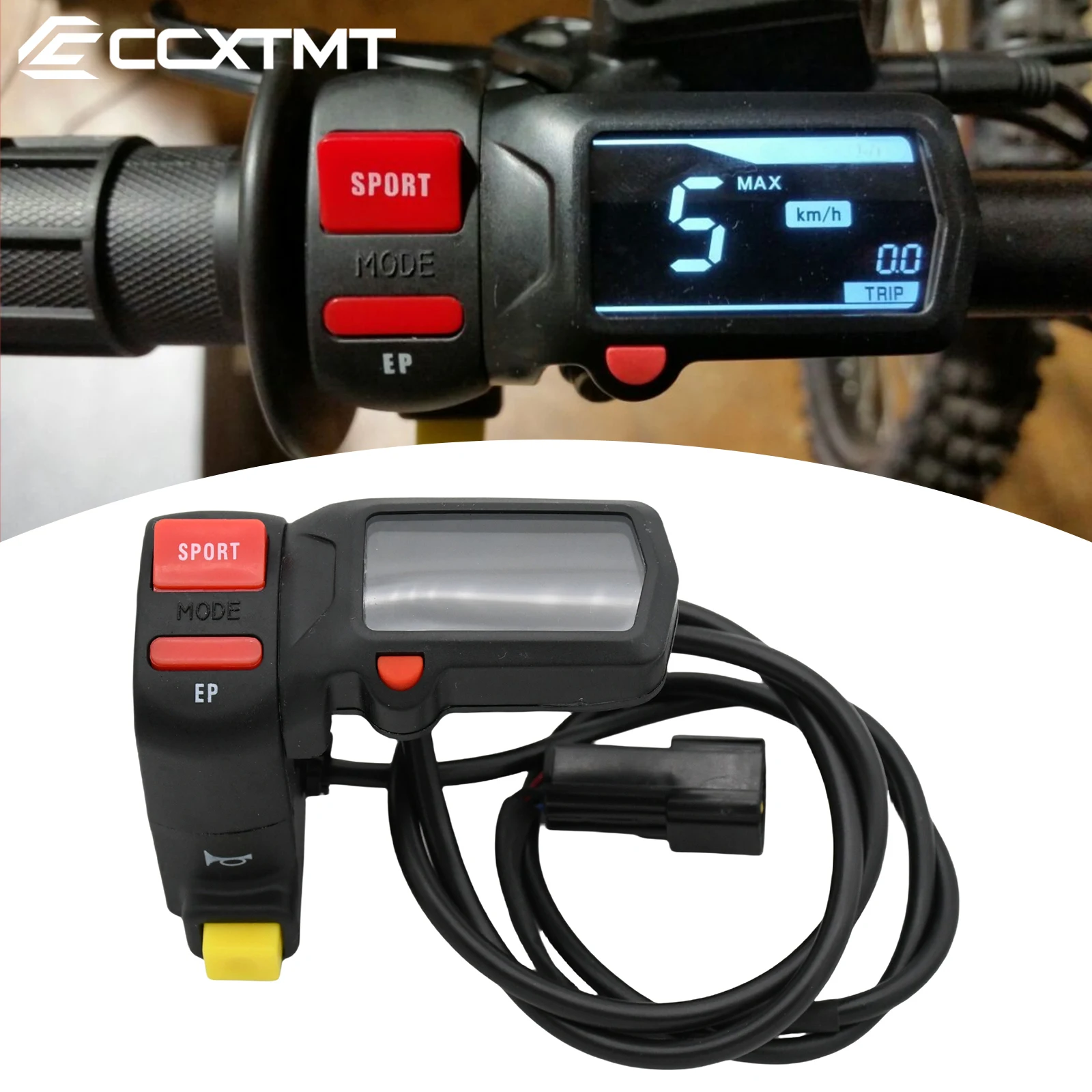 Electric Motorcycle SPORT/EP Power Mode Switch Horn Switch Hour Meter Speed Meter Speedometer For Sur-Ron Light Bee S & X