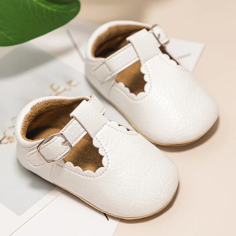 New Baby Shoes Leather Baby Boy Girl Shoes Rubber Sole Anti-slip Multicolor Toddler First Walkers Newborn Crib Toddler Shoes