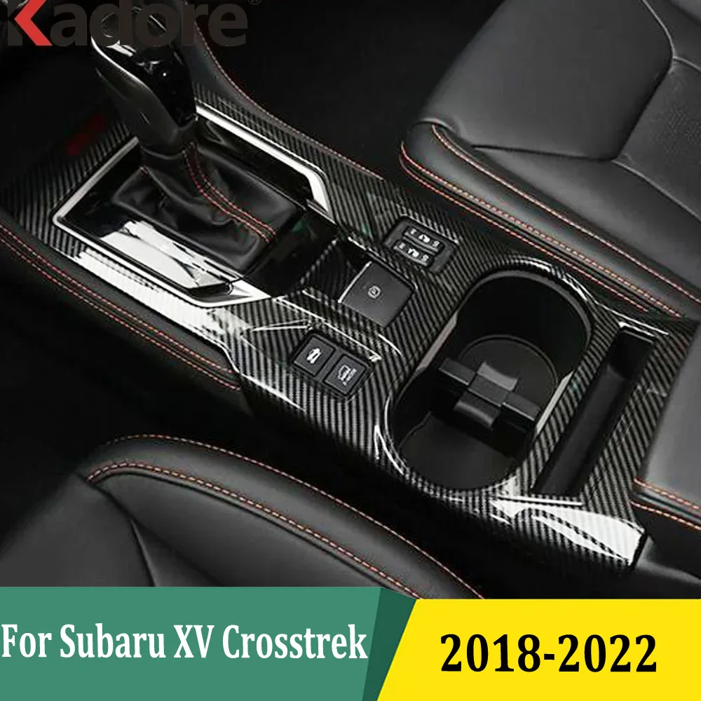 

For Subaru Crosstrek Hybrid XV 2018 2019 2020 2021 2022 Interior Gear Shift Panel Cover Trim Car Styling Accessories