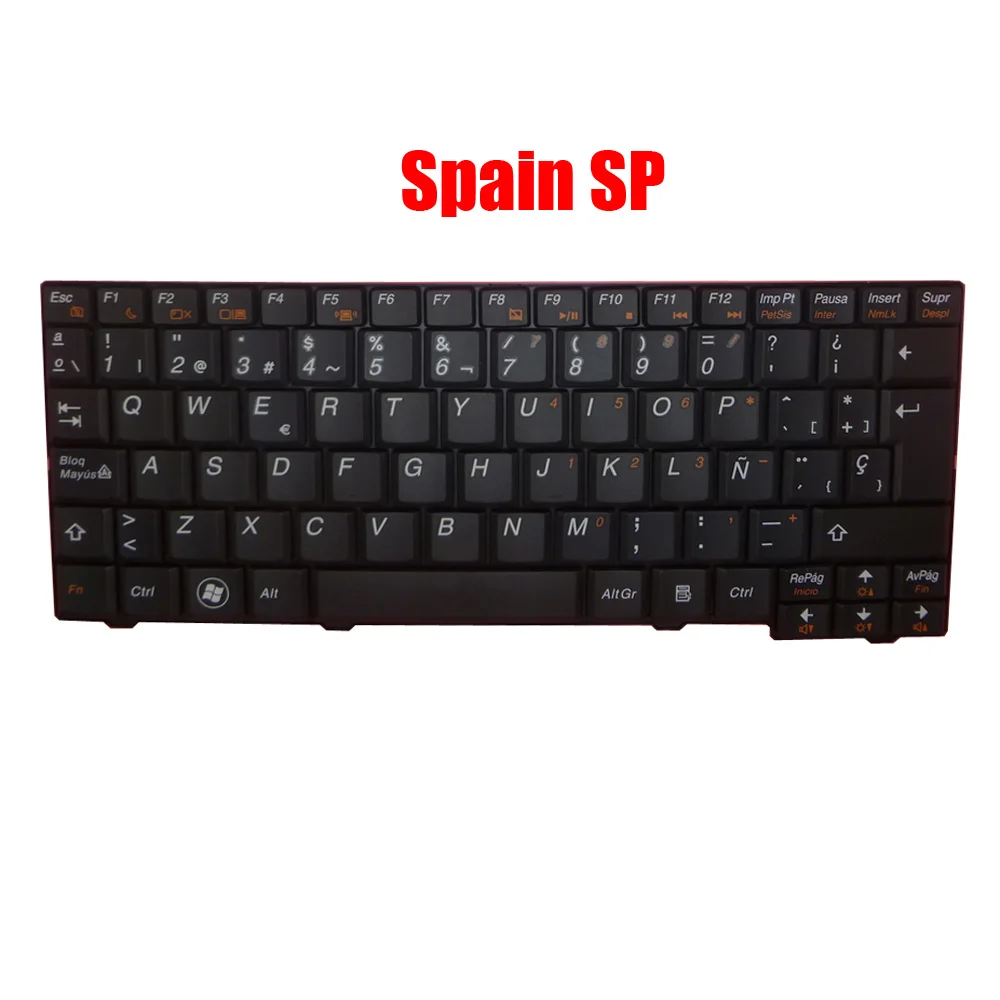 Keyboard For Lenovo S10-2 S10-2C S10-3C Swiss SW Arabia AR Spain SP Korea KR Nordic NE  Italy IT Canada CA France FR Greece GK