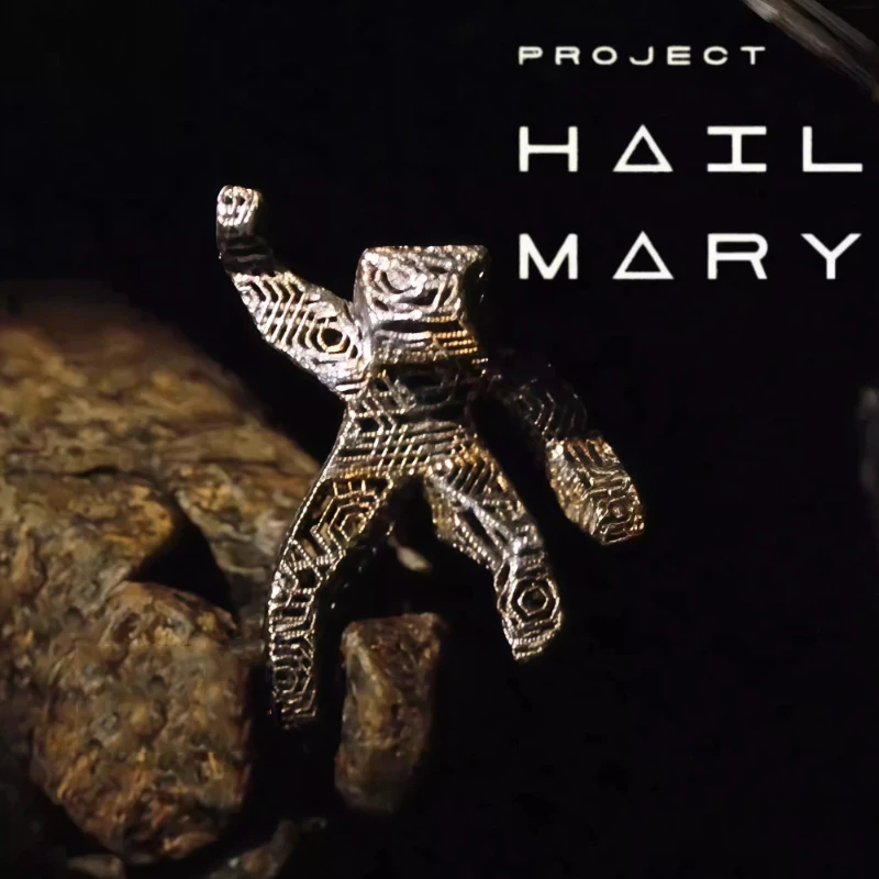 Llavero de cosplay de la película Hail Mary Grace Rocky, llavero con impresión 3D Kawaii, accesorio para bolso, adorno, accesorio decorativo