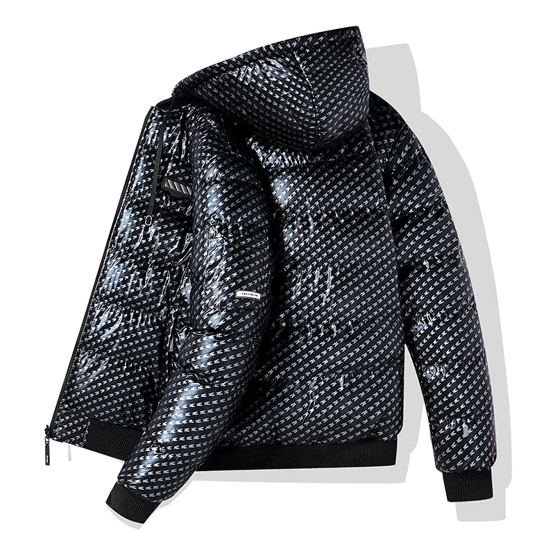 Gorasion Men Winter Coats Casual Fashion Cotton Padded Clothing Men's Bread Jackets Hooded Thicken Warm Down Jackets Outerwears