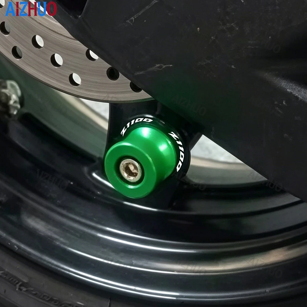 

For Z1100 Z 1100 Z1100 SE z1100 z1100se 2026 Motorcycle Accessories M8 m8 Rear Swing Arm Stand Screws Swingarm Spools Slider