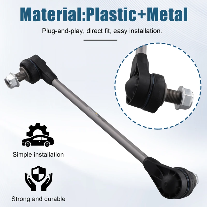 

Coupling Rod Stabilizer Link CONNECTOR Knuckle Washer Suspension Bar For VW ID.3 ID.4 ID.6 1ED411315 1EA411315-N26R