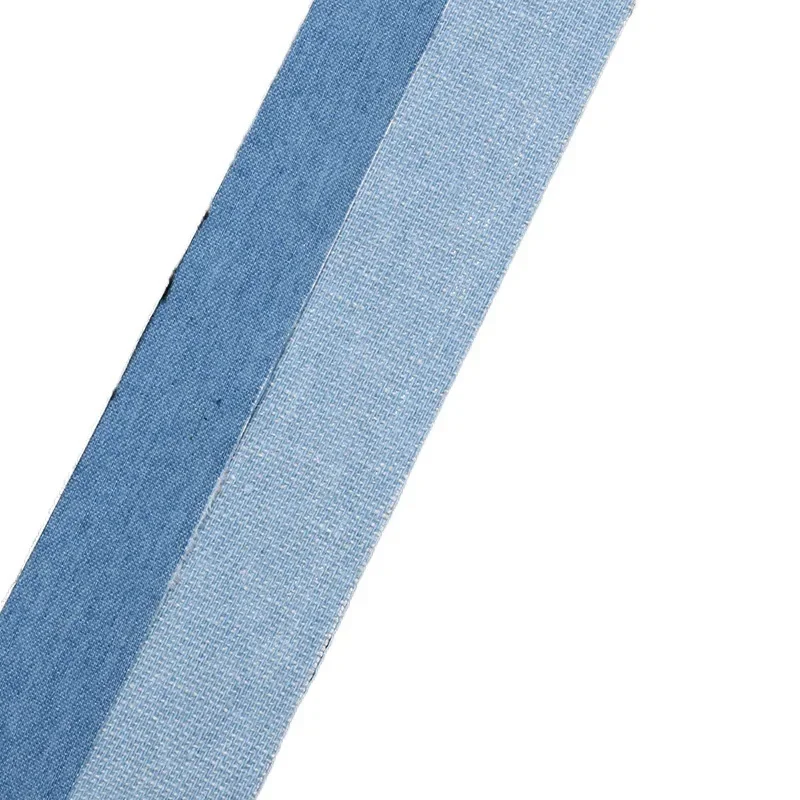 Denim Cloth Stickers Blue Black Thickened Fabric Big Size Stick-on Patches for DIY Mending Clothes No Ironing 15x20cm Free Cut