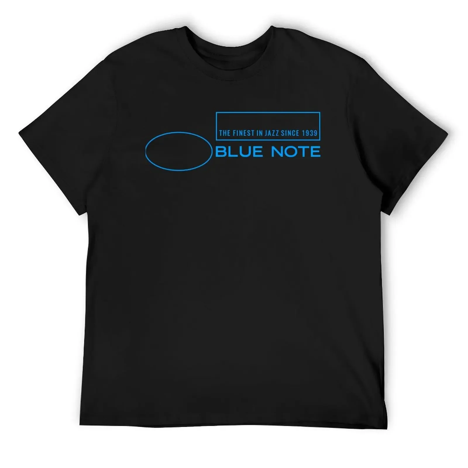 

Blue Note 1961 Logo T-Shirt anime hippie clothes Men's cotton t-shirt