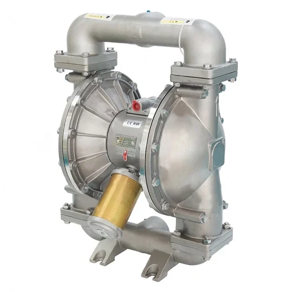 

Stainless Steel Pneumatic Diaphragm Pump With air Reversing Valve