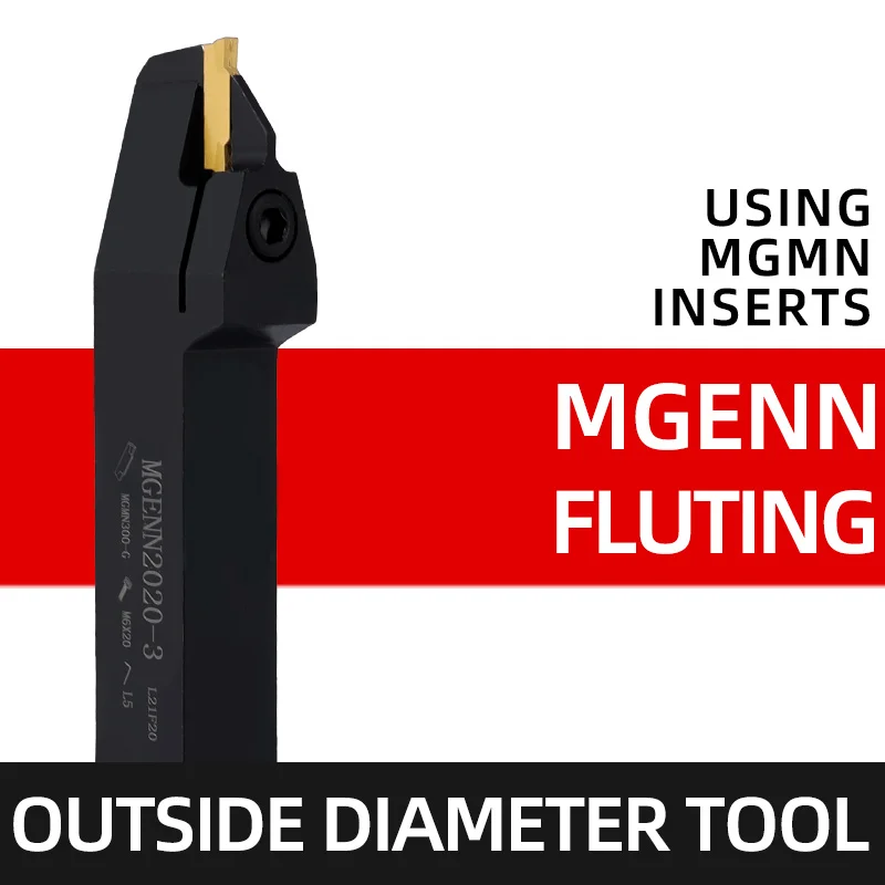 

MGENN2020-3 MGENN2020 MGENN2020-4 MGENN Grooving MGENN2525 2mm 3mm 4 CNC Short Slotting Arbor Lathe Cutter Turning Tool Holder