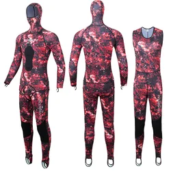 Traje de buceo de neopreno de 0,5 MM de alta calidad, traje de camuflaje para mantener el calor, pesca submarina, surf, kayak, equipo de traje de buceo