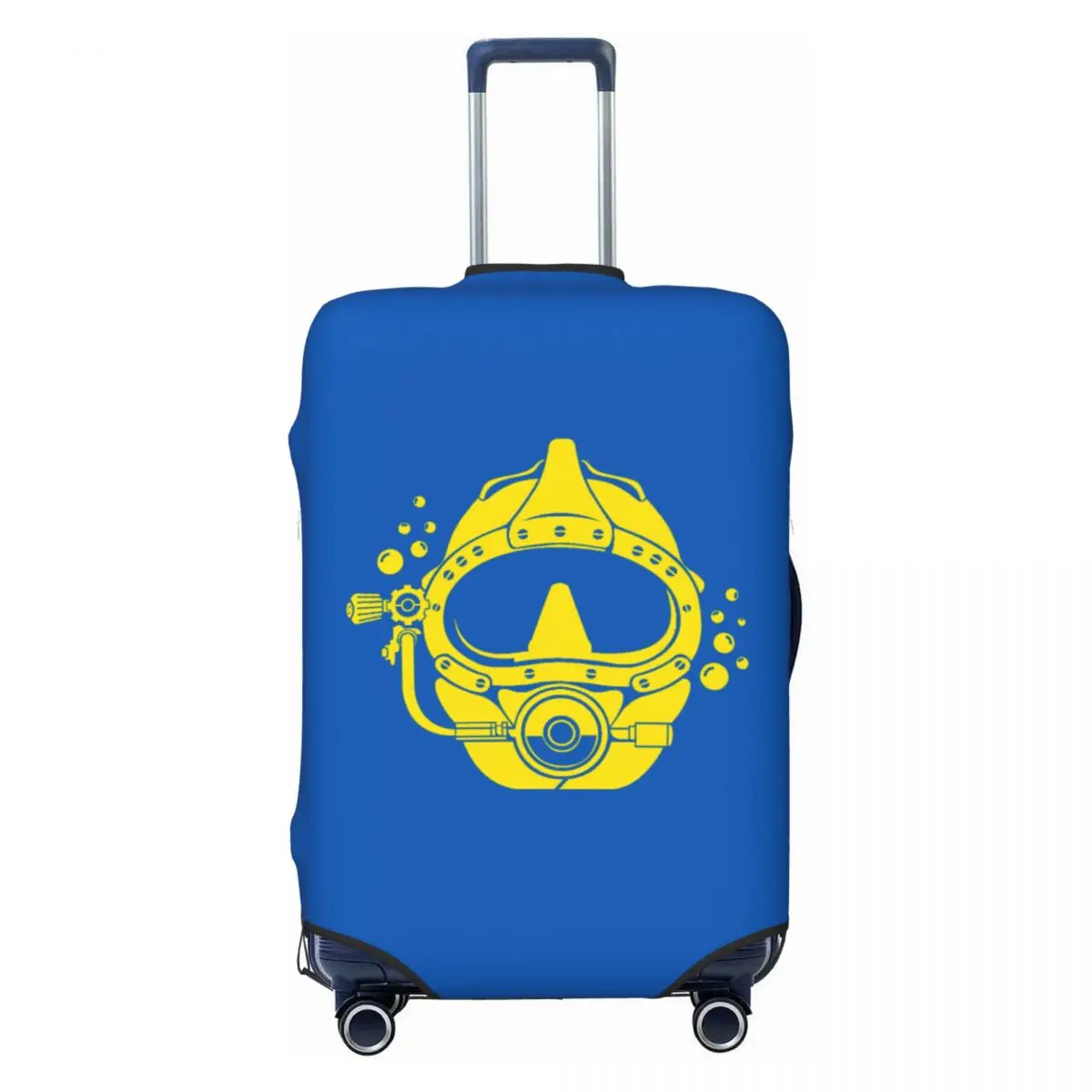 Custom Dive Diver Scuba Diving Luggage Cover Funny Suitcase Protector Covers Suit For 18-32 inch