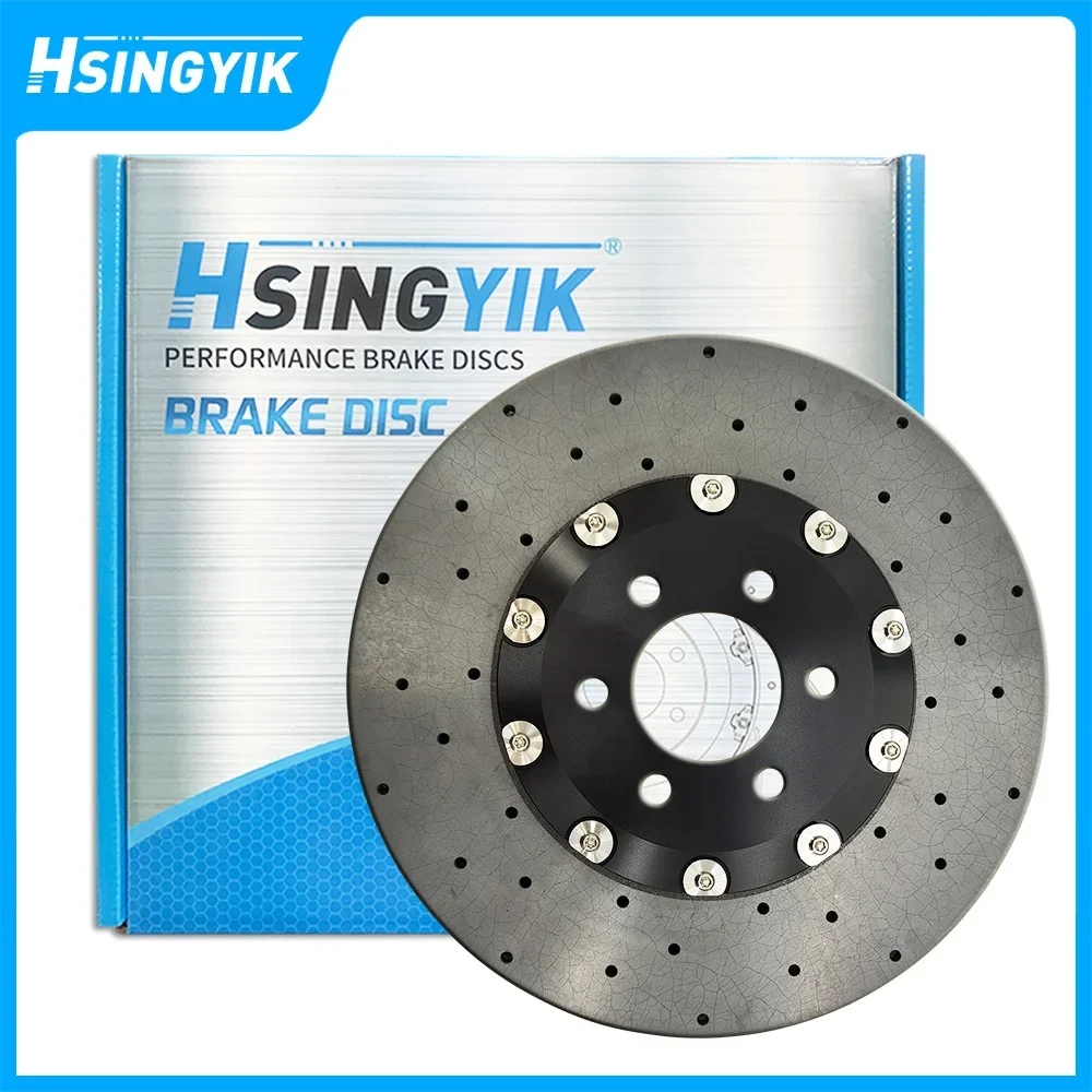 330/355/380/390/410/420mm Car Carbon Ceramic Fiber Brake Disc Rotor For GTR R35 bmw M5 M6 E92 M3 audi Q7 R8 porsche Cayenne