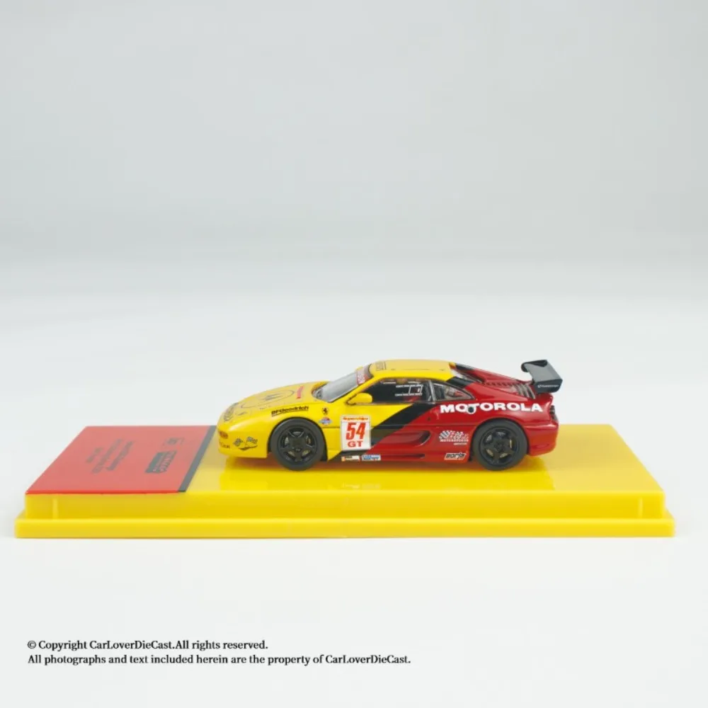 Tarmac Works 1:64 فيراري F355 سلسلة التحدي العالمي 2000 سبيكة قسط دييكاست نموذج سيارة لعبة قطعة عرض قابلة للجمع