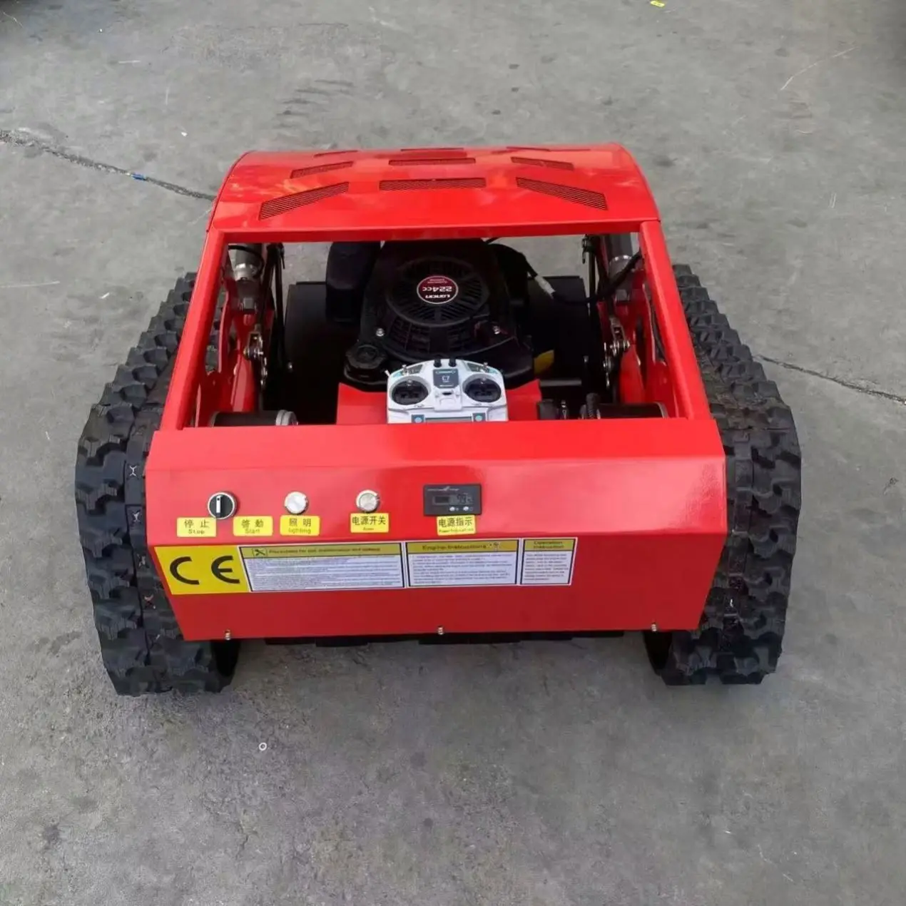 55cm Cutting Width Remote Control Reel Garden Crawler Petrol Lawn Mower CE ISO Certified