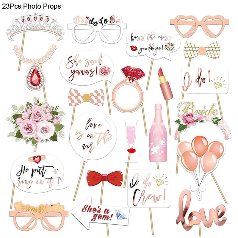 Hochzeit Dekoration Braut Dusche Schleier Team Braut zu sein Satin Schärpe Ballon Bachelorette Party Mädchen Junggesellinnenabschied Dekoration Lieferungen