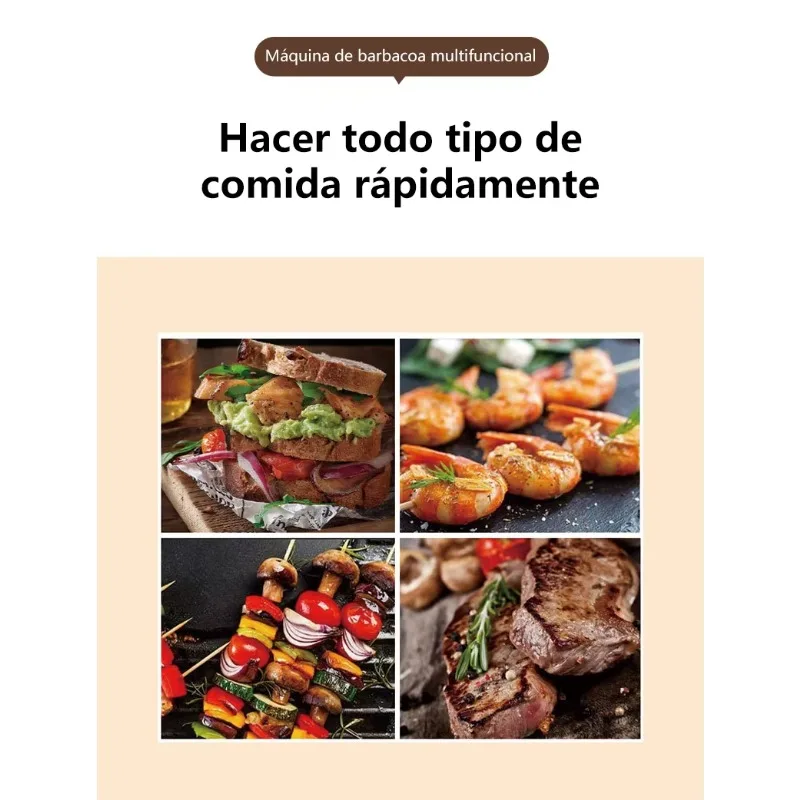 Macchina per sandwich e waffle elettrica compatta