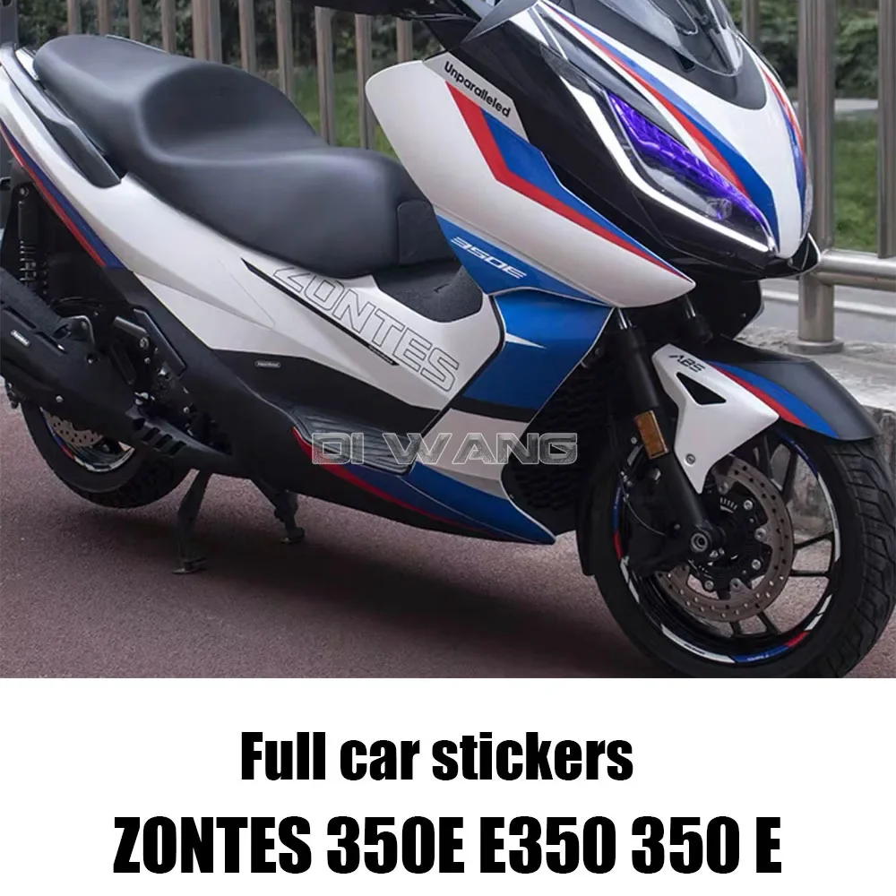 

For ZONTES 350E E350 350 E Motorcycle Side Panel Stickers Full Vehicle Stickers Stretch Decals Decals Decoration