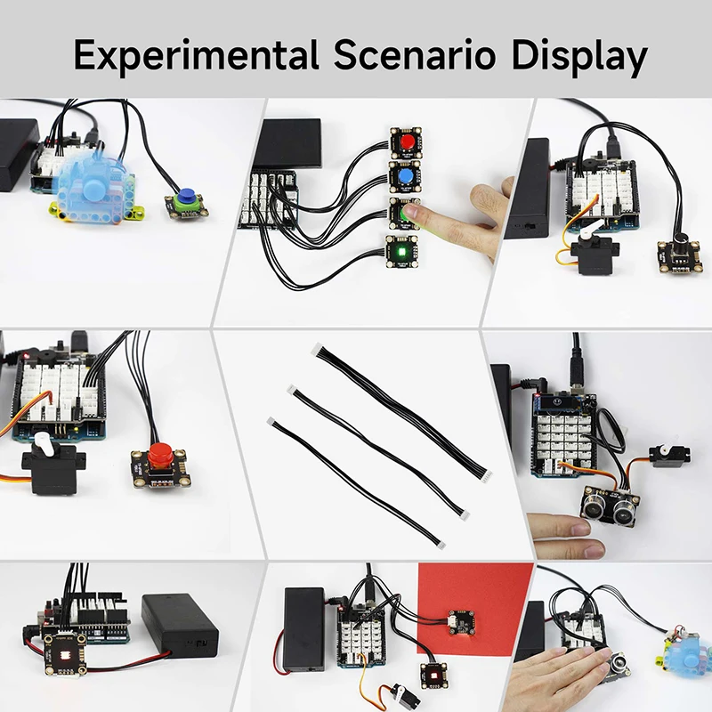 PH2.0 Extension Line 2/3/4/6p PH Wire Cable with Anti-reverse Connector Plug and Play for Sensor Module Expansion Board