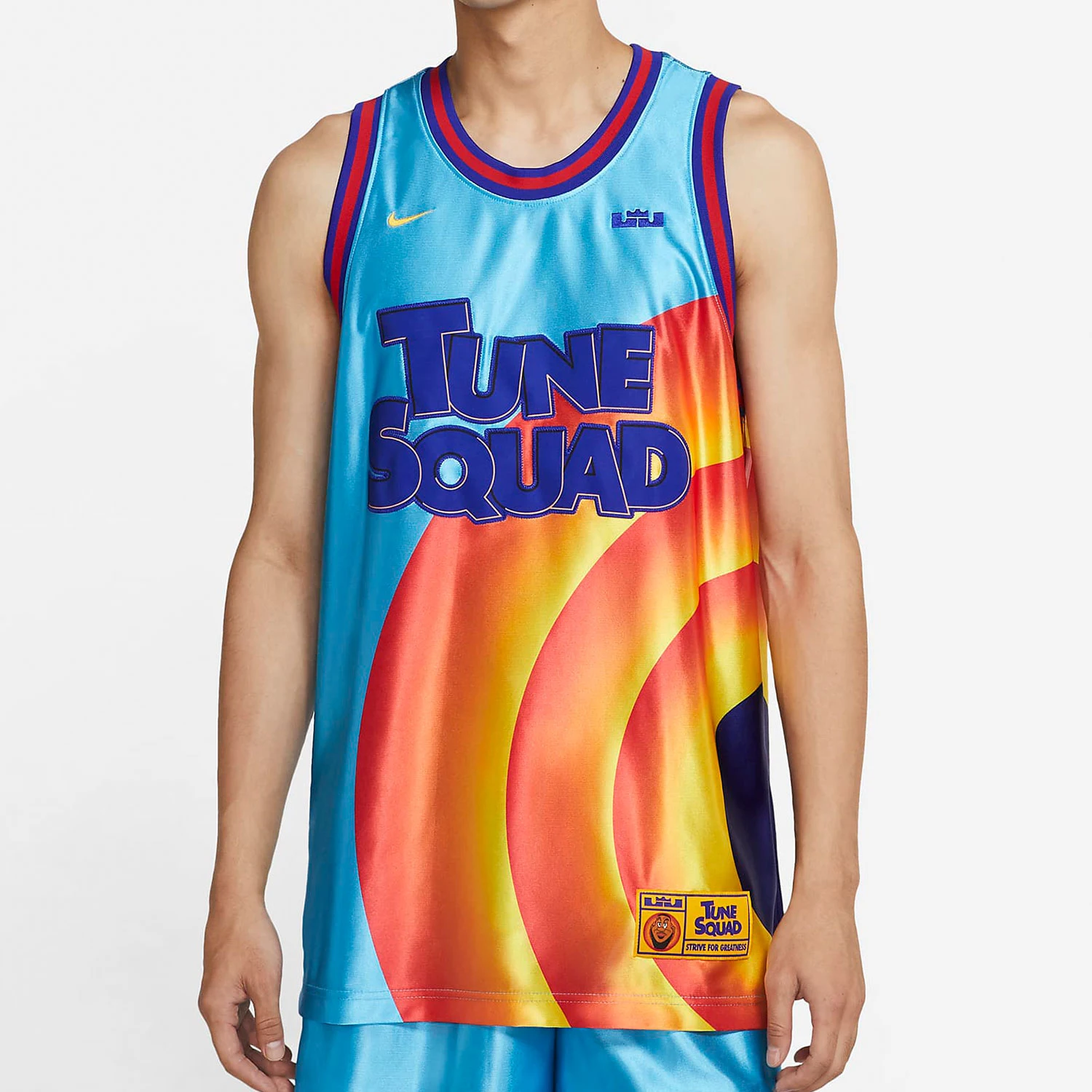 

Мужская спортивная баскетбольная модная майка Nike Authentic Space Jam DJ3865-434