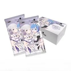 Card Fun Re: World Life Starting With Zero Remm Emilia Anniversary Decoration Anime Beauty 2D Swimwear Gift Sexy