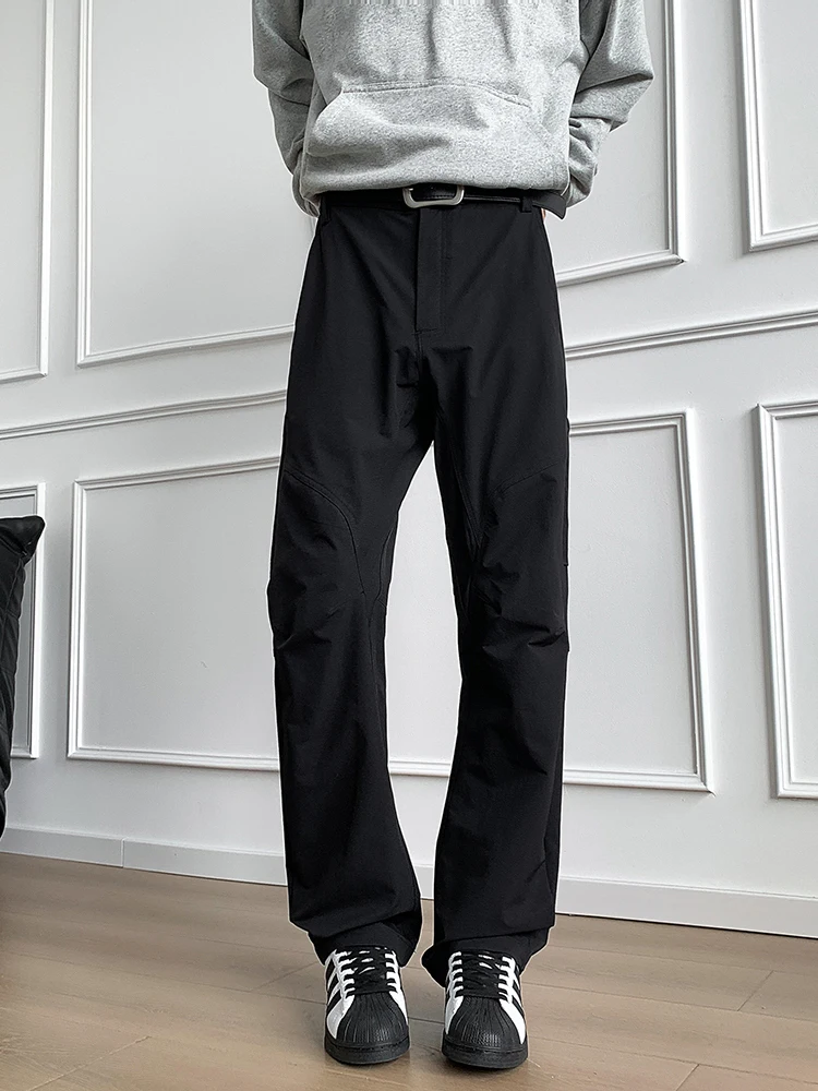 

Мужские повседневные легкие прямые брюки American Sle Cleanfit с 3D индивидуальным принтом, длинные брюки, расклешенные джинсы высокого класса