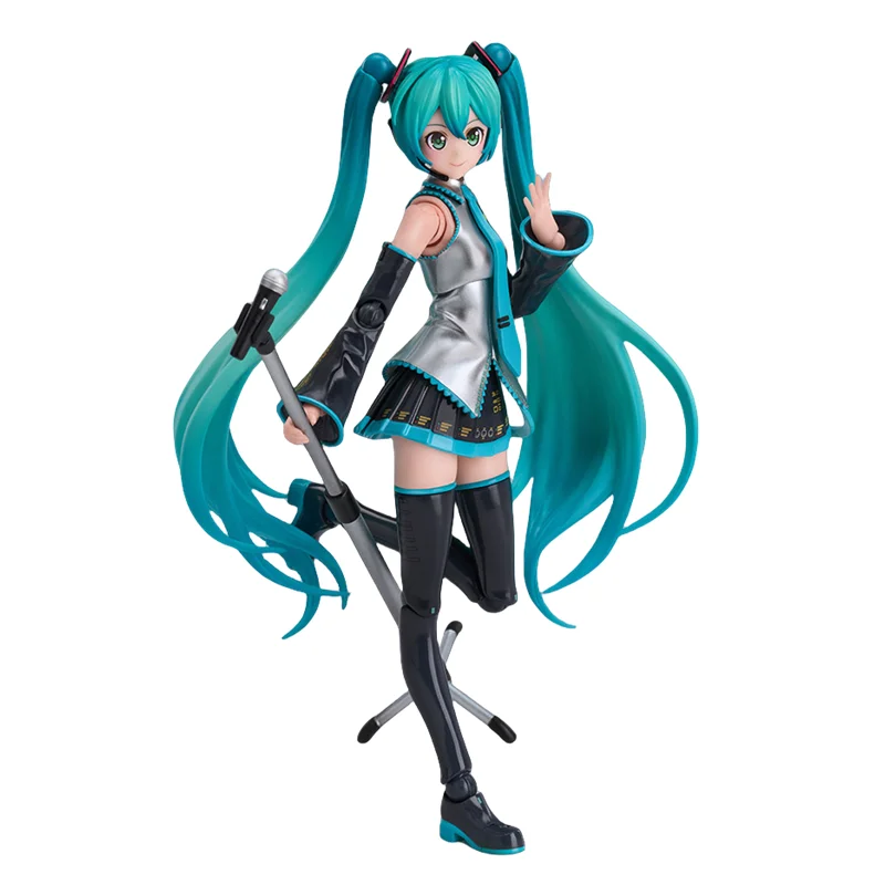 Blokees Hatsune Miku بنة الكرتون أنيمي الجمعية تمثال لعبة بولي كلوريد الفينيل الاطفال اللعب دمية جمع أرقام هدية