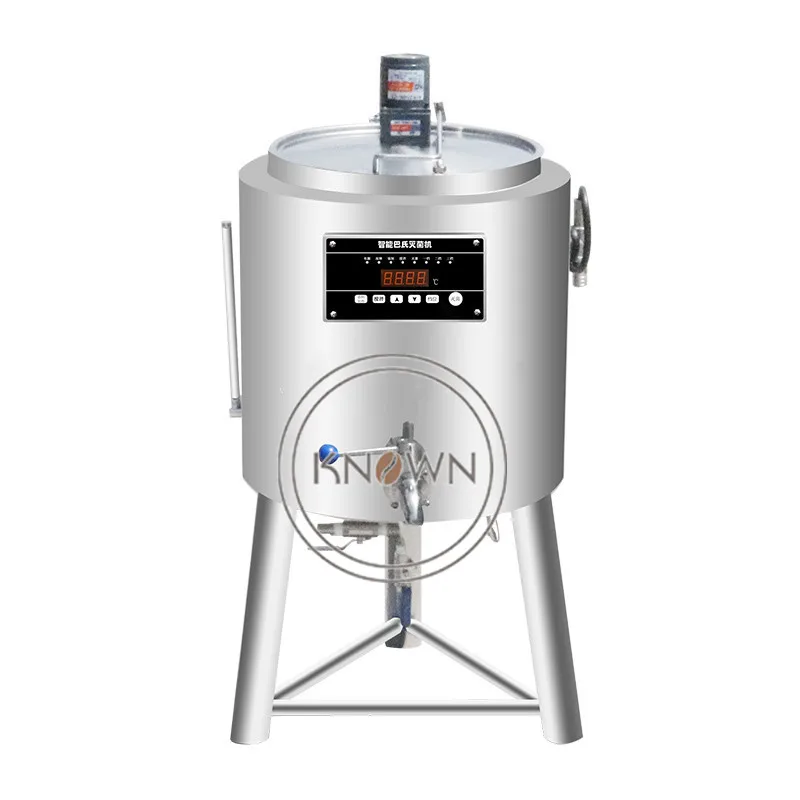 Còn Hàng 30L 60L Sữa Thanh Trùng Máy Cao Nhiệt Độ Hơi Nước Tiệt Trùng Sữa Chua Pasteurizer Xe Tăng Nhiệt Chế Biến