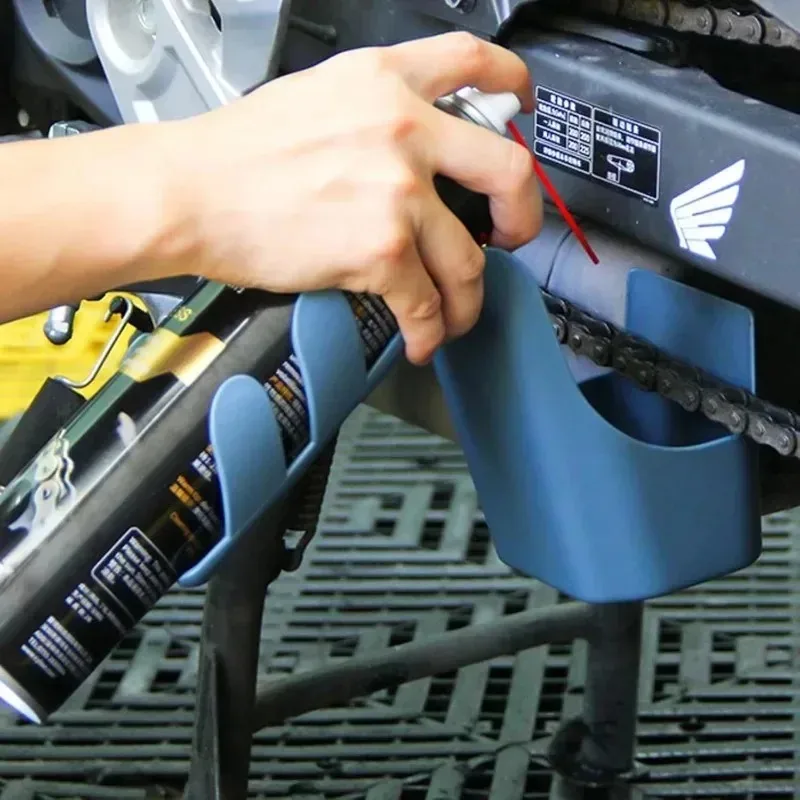 Chain Cleaning Oil Splash-Proof Tool Oil Pollution Box Chain Oil Anti-splash Tool Chain Cleaning Agent Anti-spray Tool
