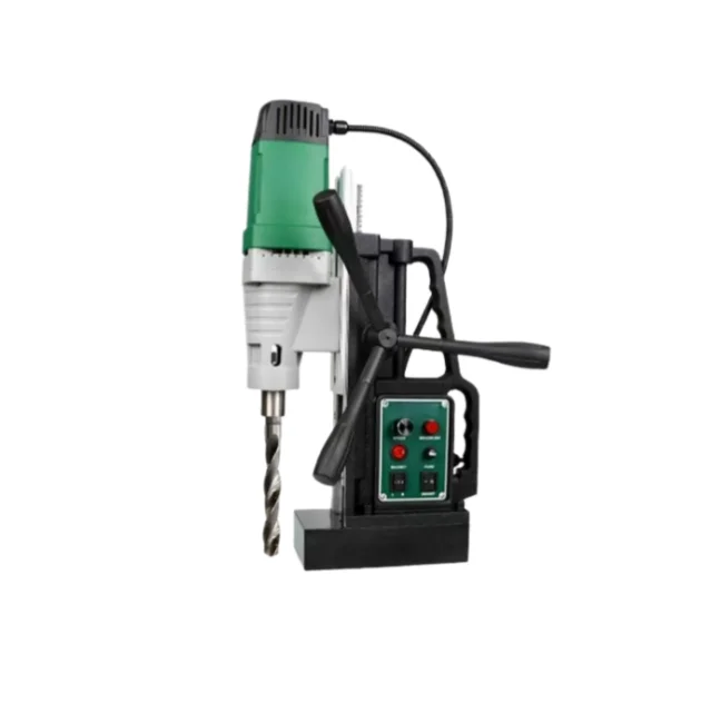 Industrial Drilling Machine Horizontal Compact Magnetic Drill with Forward and Reverse Speed Control Core Drilling Capabilities