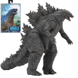 2019 figurki Godzilla potwory Godzilla PVC Model figurki miękki klej ruchome przeguby zabawki dla dzieci prezent 18CM w pudełku