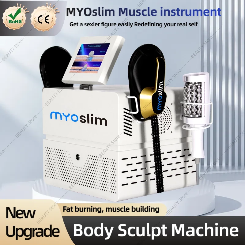 

MYoslim High Power 6500W 200HZ Machine Shaping Therapy Electromagnetic Slimming Shaping, Stimulation Muscle Weight Loss
